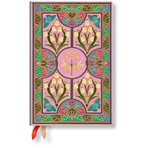 PAPERBLAN Agenda Blühende Poesie 2027 FD1850-7 1W/2S HOR Mini SC DE 9.5x14cm
