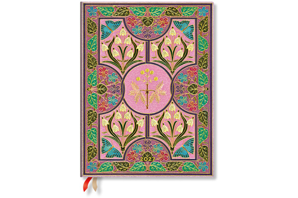 PAPERBLAN Agenda Blühende Poesie 2027 FD1870-5 1W/2S VER Ultra SC DE 18x23cm