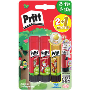 PRITT Klebestift Magische Welt PBS3B gold 2+1 Stück 2x 11g + 1x 10g