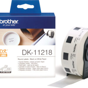 PTOUCH Etiketten rund 24mm DK-11218 QL-500/550 1000 Stk./Rolle