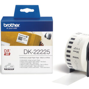 PTOUCH Endlos-Etiketten 38mmx30.48m DK-22225 QL-1050 weiss