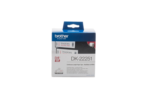 PTOUCH Endlos-Etiketten 62mmx15.24m DK-22251 QL-800 weiss – Bild 2