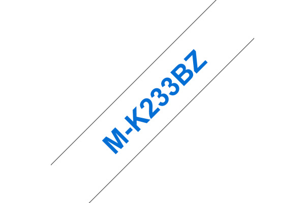 PTOUCH Band, nicht lam. blau/weiss M-K233BZ zu PT-65/75/85/110 8mx12mm – Bild 2