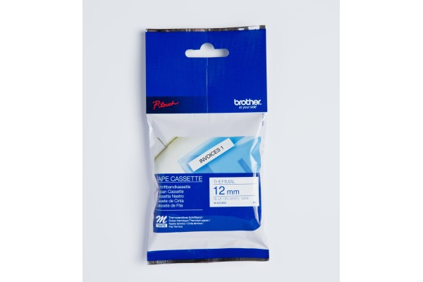 PTOUCH Band, nicht lam. blau/weiss M-K233BZ zu PT-65/75/85/110 8mx12mm