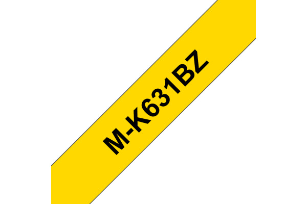 PTOUCH Band, nicht lam. schwarz/gelb M-K631BZ zu PT-65/75/85/110 8mx12mm – Bild 2