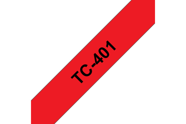 PTOUCH Band, laminiert schwarz/rot TC-401 PT-3000 12 mm – Bild 2