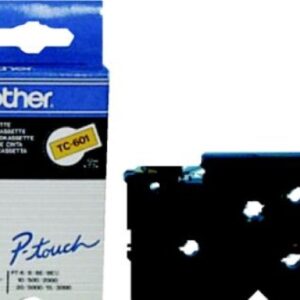 PTOUCH Band, laminiert schwarz/gelb TC-601 PT-3000 12 mm