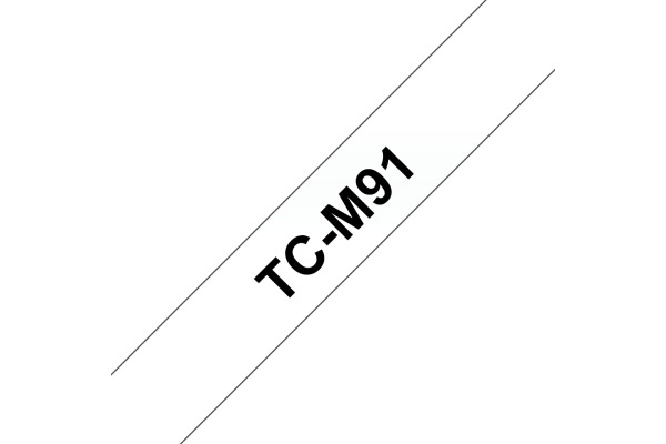 PTOUCH Band, lam. schwarz/klar-matt TC-M91 PT-3000 9 mm – Bild 2