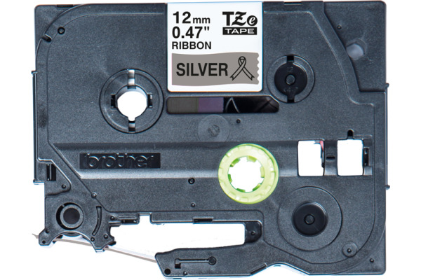 PTOUCH Band silber/schwarz TZE-R931 Tze Geräte 12-36mm – Bild 2