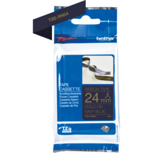 PTOUCH Band d.blau/gold TZE-RN54 Tze Geräte 24mm