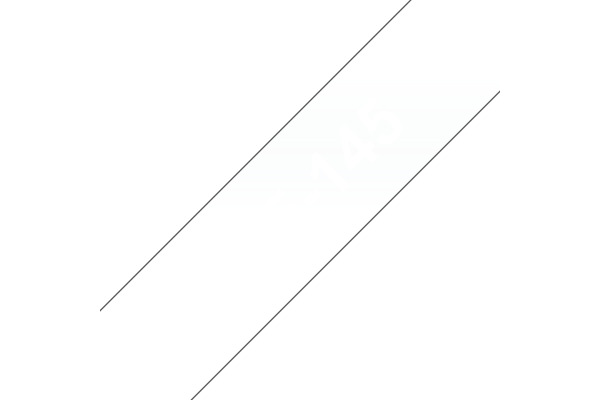 PTOUCH Band, laminiert weiss/klar TZe-145 PT-2450DX 18 mm – Bild 2