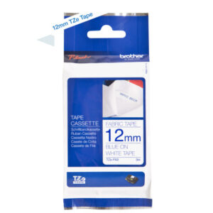 PTOUCH Textilband blau/weiss TZe-FA3 zu PT200,300,500,400 Länge: 3m