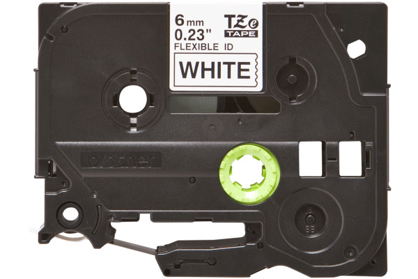 PTOUCH Flexitape lamin. schwarz/weiss TZe-FX211 zu PT-550 6 mm – Bild 2
