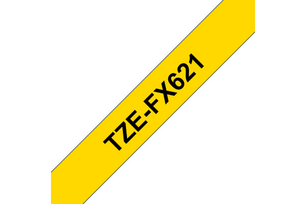 PTOUCH Flexitape lamin. schwarz/gelb TZe-FX621 zu PT-550 9 mm – Bild 3