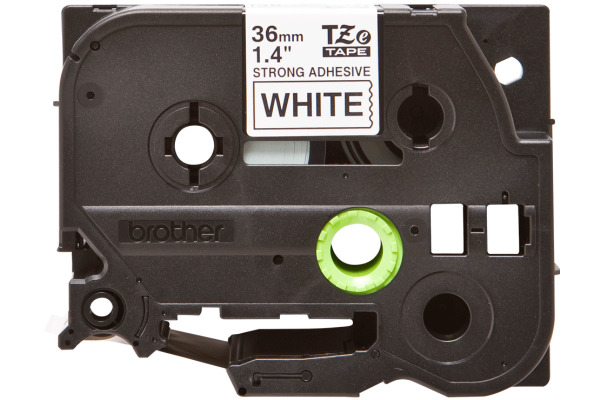 PTOUCH Band, strong/adh.schwarz/weiss TZe-S261 PT-300 36 mm – Bild 2