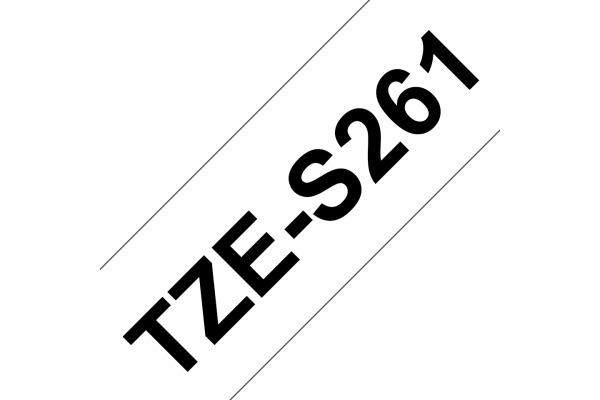 PTOUCH Band, strong/adh.schwarz/weiss TZe-S261 PT-300 36 mm – Bild 3