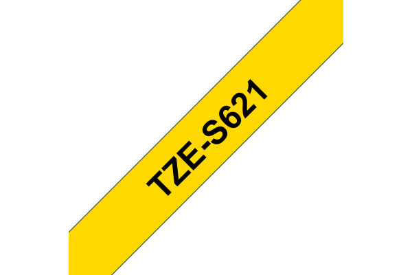 PTOUCH Band, strong/adh. schwarz/gelb TZe-S621 PT-300 9 mm – Bild 3