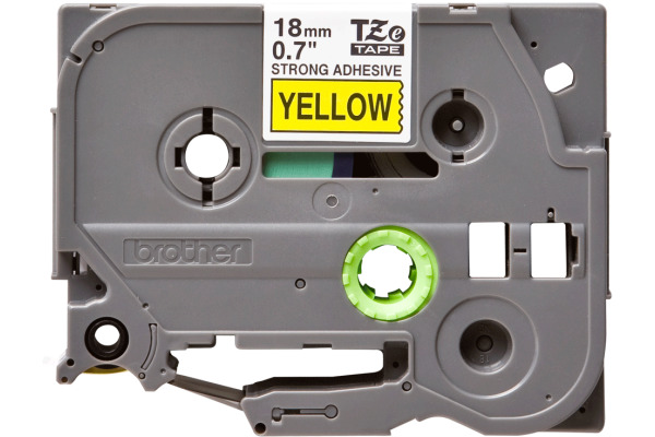 PTOUCH Band, strong/adh. schwarz/gelb TZe-S641 PT-300 18 mm – Bild 2