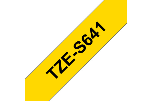 PTOUCH Band, strong/adh. schwarz/gelb TZe-S641 PT-300 18 mm – Bild 3