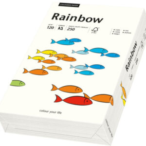RAINBOW Papier naturweiss/01 A3 88042232 FSC, 120g 250 Blatt