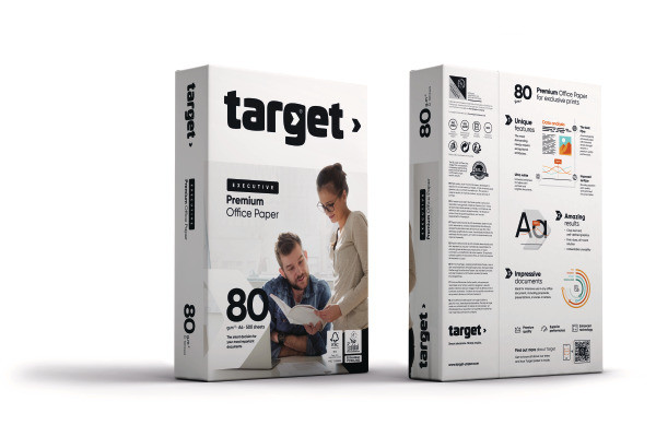 TARGET EXECUTIVE Premium FSC A4 054200 Executive, 80g 500 Blatt – Bild 2