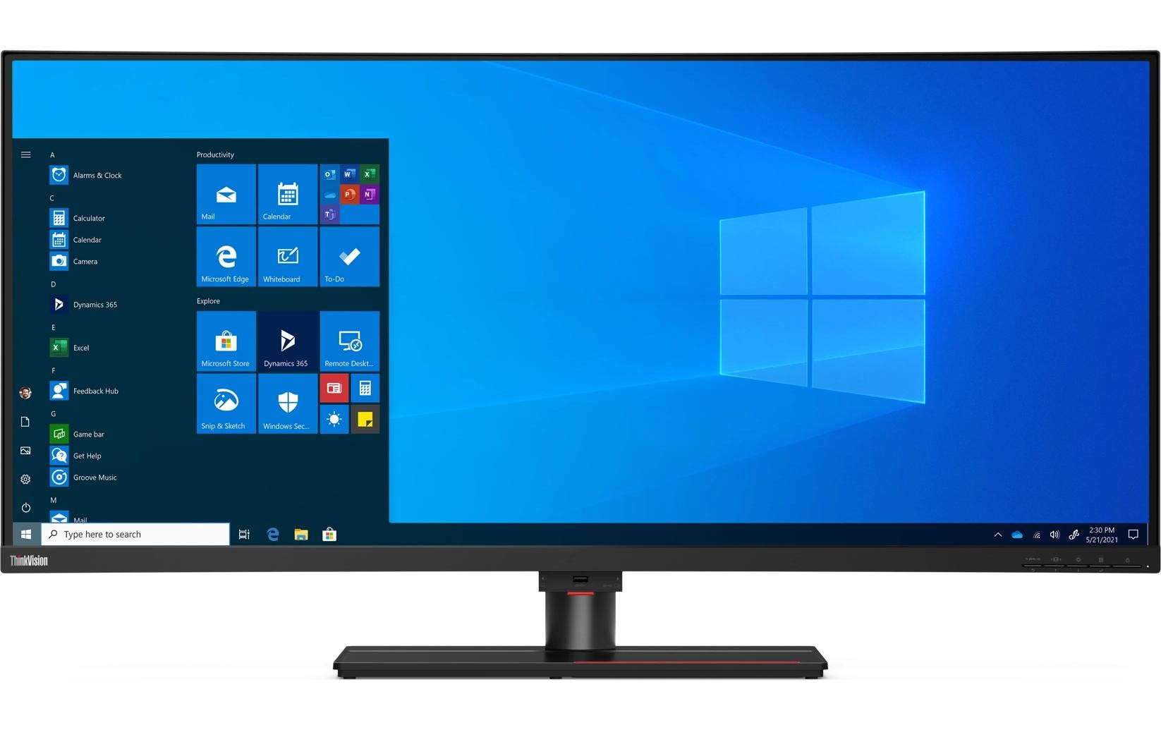 Lenovo Monitor ThinkVision P40w-20 39.7 ", 5120 x 2160 (2xThunderbolt 4, DisplayPort, HDMI, RJ45)
