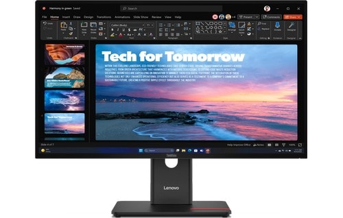 Lenovo Monitor ThinkVision T27QD-40 27 ", 2560 x 1440 (WQHD) (IPS, HDMI, DP, USB-C) – Bild 2