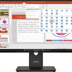 Lenovo Monitor ThinkVision T27-40 27 ", 1920 x 1080 (Full HD) (IPS, HDMI, DP)