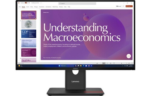 Lenovo Monitor ThinkVision T24D-40 23.8 ", 1920 x 1080 (Full HD) (IPS, 6ms, 1500:1, HDMI, DP, USB-C) – Bild 2