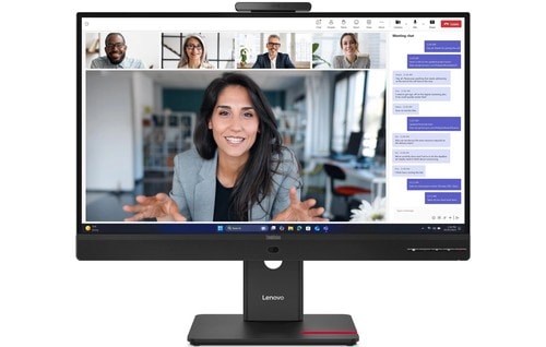Lenovo Monitor ThinkVision T27QD-4v 27 ", 2560 x 1440 (WQHD) (IPS, 6ms, 1500:1, HDMI, DP, USB-C, WebCam) – Bild 2