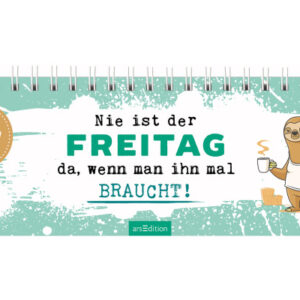 ARS EDITI Tischkalender 2027 13935 Freitag DE 29.7x11.5cm