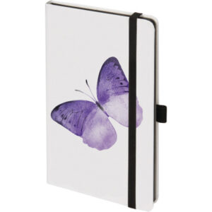 BIELLA Notizbuch Kompagon A5 584533742 Butterfly, dots 96 Blatt