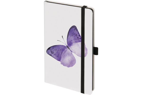 BIELLA Notizbuch Kompagon A5 584533742 Butterfly, dots 96 Blatt