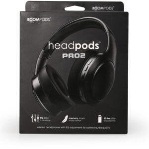 BOOMPODS Headpods Pro2 HP2BLK Black