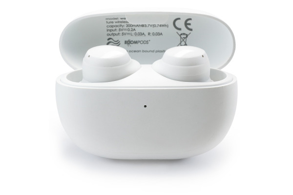BOOMPODS WaveBuds WABWHT White