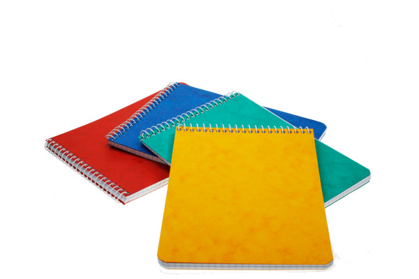 BÜROLINE Spiralheft A7 532491000 ass., quer, kariert 48 Blatt