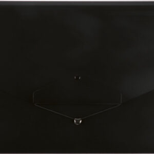 BÜROLINE Fächermappe A4 663292 schwarz 12-teilig