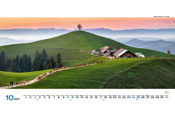 CALENDARI Bildkalender 2027 36206103 Horizonte DE 56x28cm – Bild 2