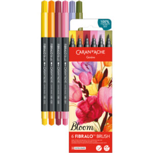 CARAN D'A Classic Fibralo Brush 0.5-5mm 186.806 Bloom 6 Stück