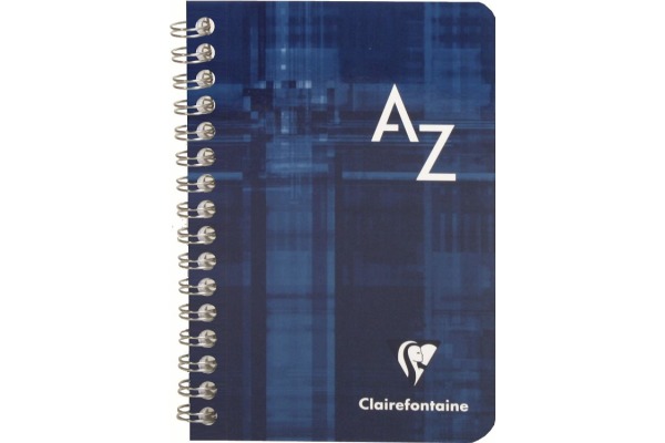 CLAIREFON Adressbuch Index A7 68599C ass., kariert, 5mm 50 Blatt – Bild 2