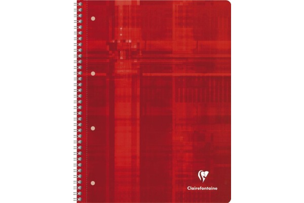 CLAIREFON Spiralheft Studium A4 8256C ass., liniert 80 Blatt – Bild 3