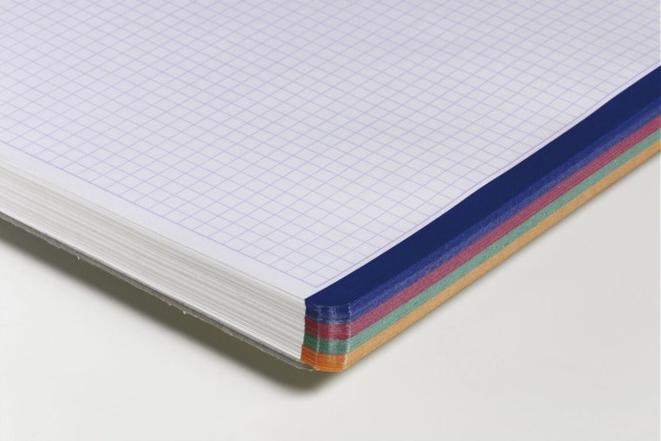 CLAIREFON Spiralheft Studium A4 8279C ass., kariert, 5mm 80 Blatt – Bild 4