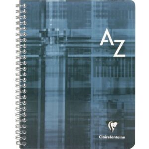 CLAIREFON Adressbuch Index A5 8539C ass., kariert, 5mm 50 Blatt