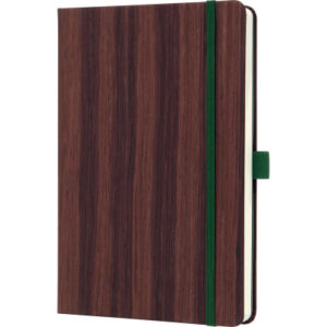 CONCEPTUM Notizbuch A5 CO673 dark wood, dots 97 Blatt