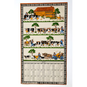 DOERIG Alpaufzug Reinleinen 2027 19.2782 1J/1S ML 40x70cm