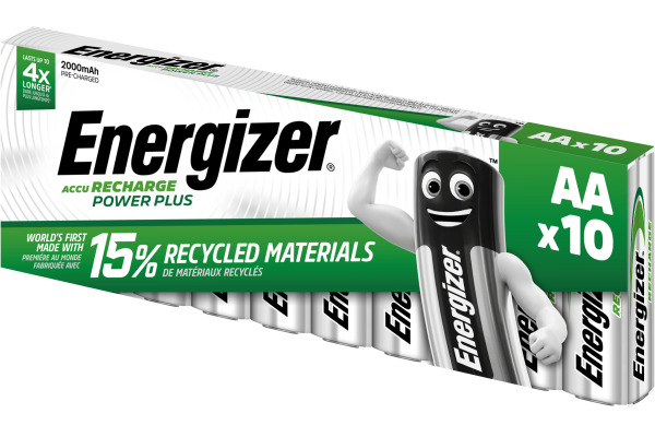 ENERGIZER Akku Power Plus E30085050 AA/HR6, 2000mAh 10 Stück