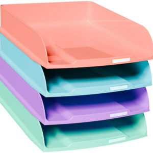 EXACOMPTA Briefablage candy tidy A4+ 111707D Combo Styli 4 Fächer