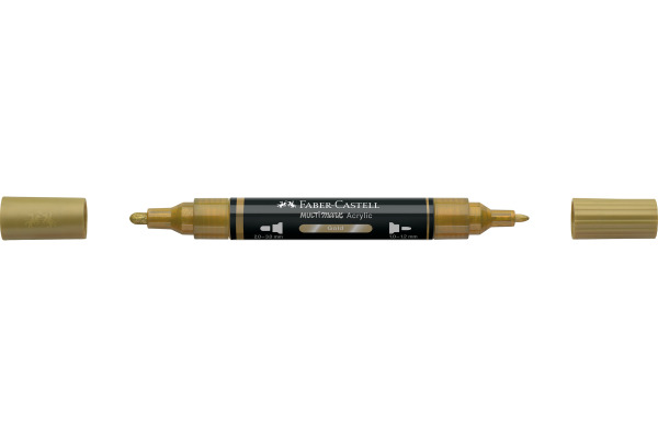 FABER-CA. Acrylmarker 1-3mm 185950 gold – Bild 2