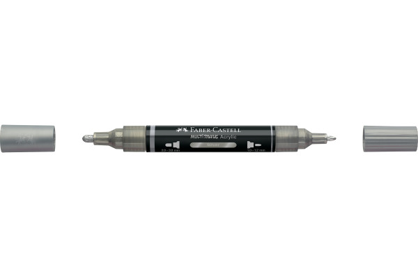 FABER-CA. Acrylmarker 1-3mm 185951 silver – Bild 2