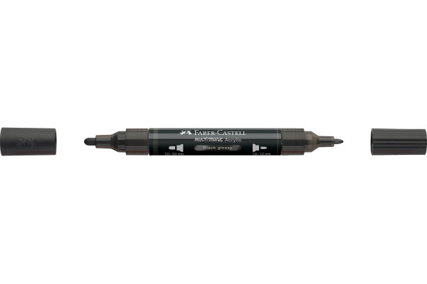 FABER-CA. Acrylmarker 1-3mm 185998 black glossy – Bild 2